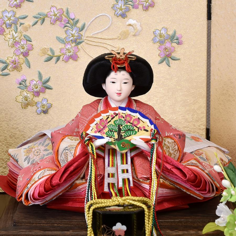 雛人形 コンパクト お祝い 収納飾り ひな人形 親王飾り お雛様