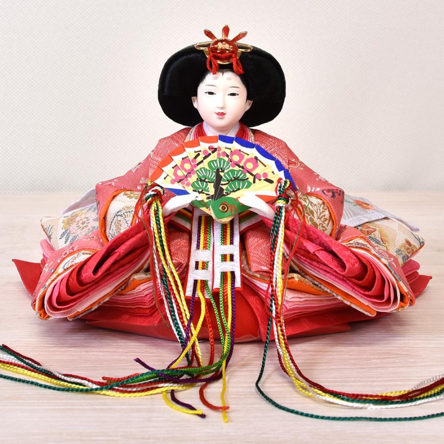 雛人形 コンパクト お祝い 収納飾り ひな人形 親王飾り お雛様