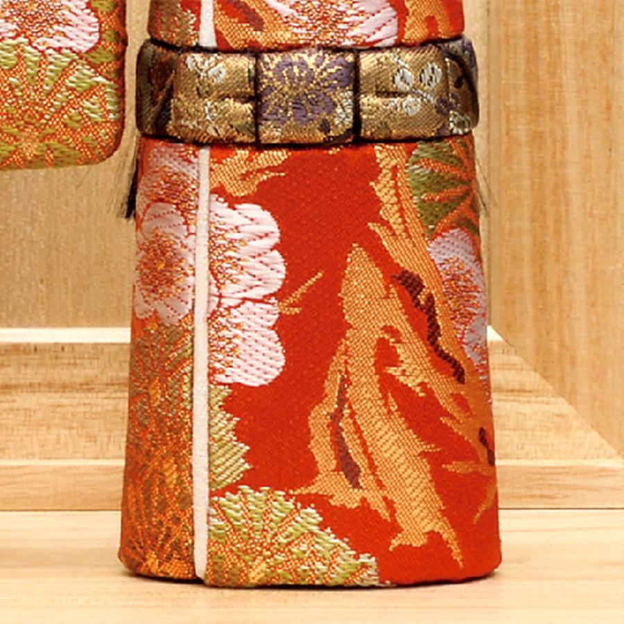 雛人形 コンパクト 収納飾り 木目込み ひな人形 立ち雛 立雛 一秀作