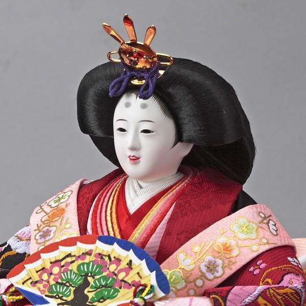雛人形 親王飾り ケース飾り ひな人形 紅雅 143-227 : 雛人形-五月人形