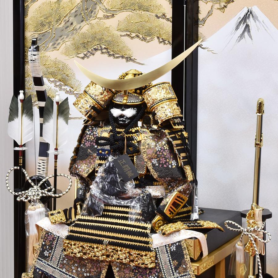 五月人形 コンパクト 鎧 鎧飾り おしゃれ 10号 昇龍 初節句飾り