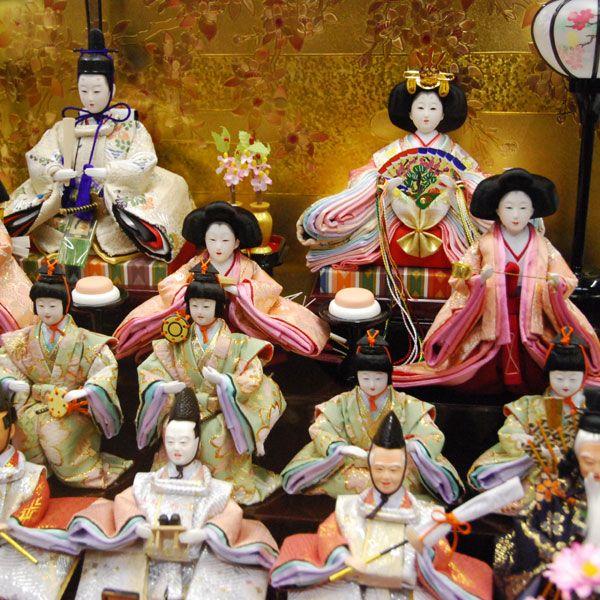 雛人形 久月 ケース飾り 15人飾り : 雛人形-五月人形-販売-通販の陣屋