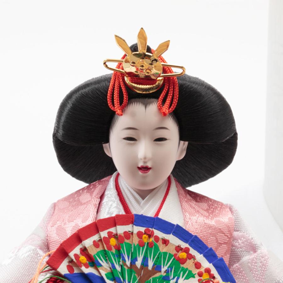 東京久月　雛人形　アクリルケース入り親王飾り・壁掛けOK・コンパクトサイズ 東京久月 雛人形 アクリルケース入り親王飾り・壁掛けOK