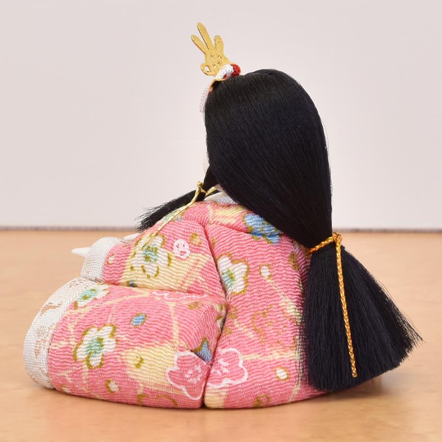 雛人形 ケース飾り 木目込み 一秀 ひな人形 かわいい 親王飾り