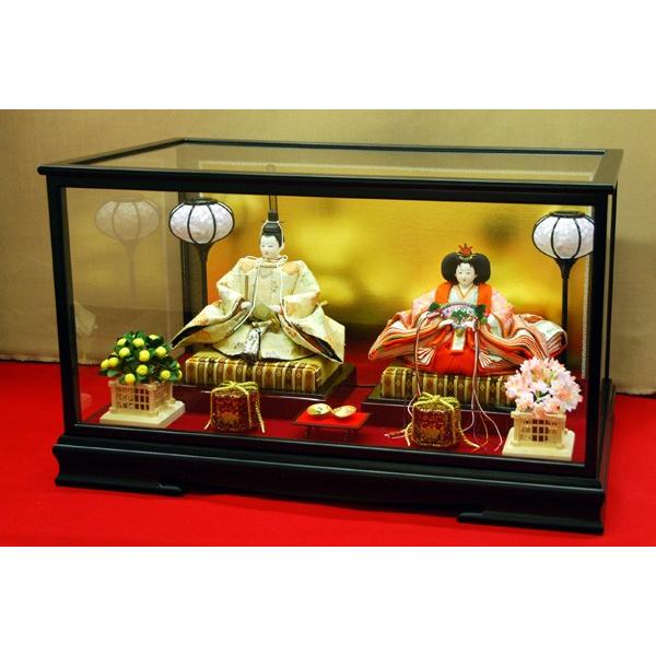 雛人形 京雛 三宅玄祥 京人形 ケース飾り ひな人形 親王飾り 逸品
