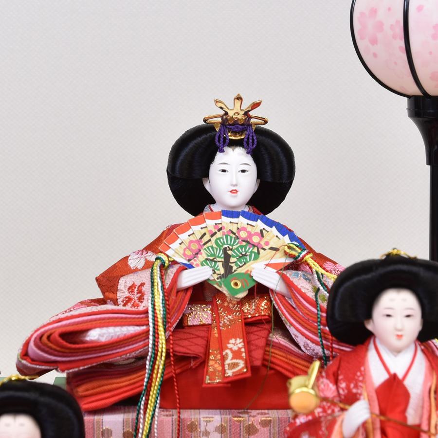 雛人形 ケース入り コンパクト 選べる ケース飾り 5人 ひな人形 ケース