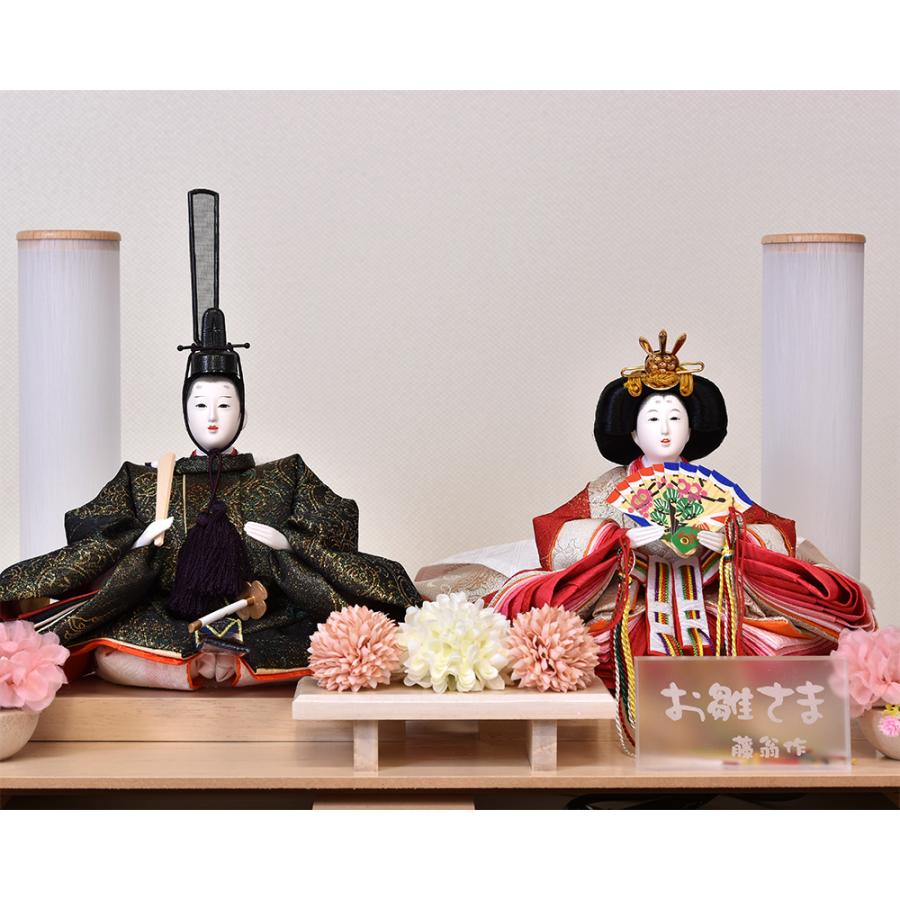 お雛様ケ－ス入り 雛人形を美しく保ちながら飾るケース入りのおひなさま | 人形の東玉
