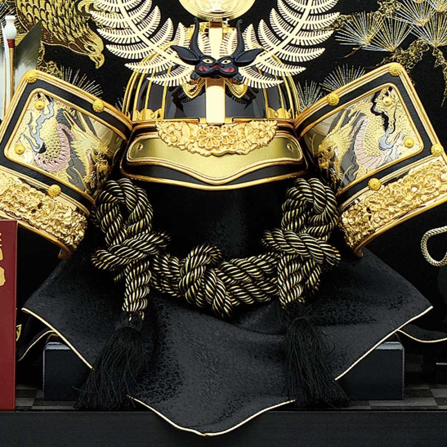 五月人形 5月人形 兜飾り 収納式 20号 徳川家康 金徳川着用兜 収納飾り