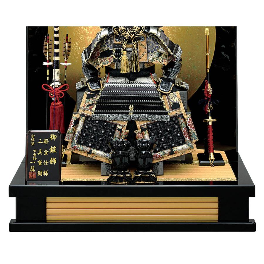 ◉セール！新品　お雛様　五月人形　端午の節句　豪華　黒塗り台　金屏風セット ◉セール！新品 お雛様 五月人形 端午の節句 豪華 黒塗り台 金屏風