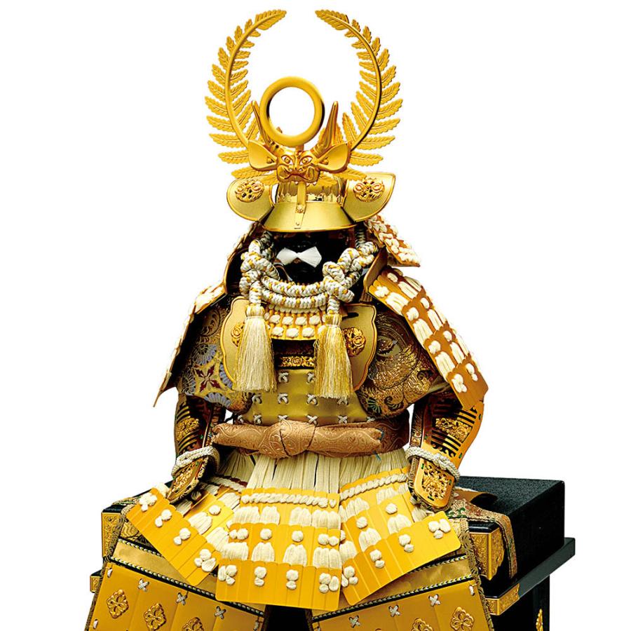中古品 五月人形 5月人形 鎧飾り 10号 徳川家康 黄金徳川鎧 おしゃれ 【1615739319】(57299円)