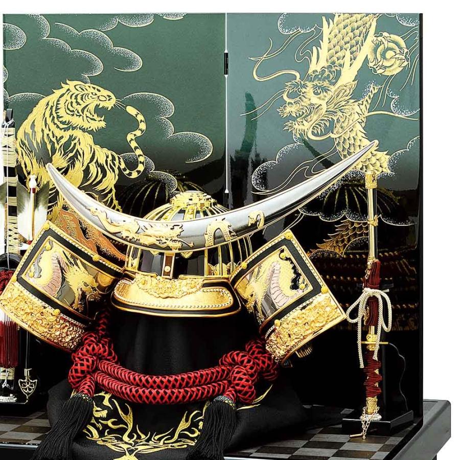 五月人形 コンパクト 伊達 収納飾り 着用 兜飾り 収納式 25号 伊達政宗