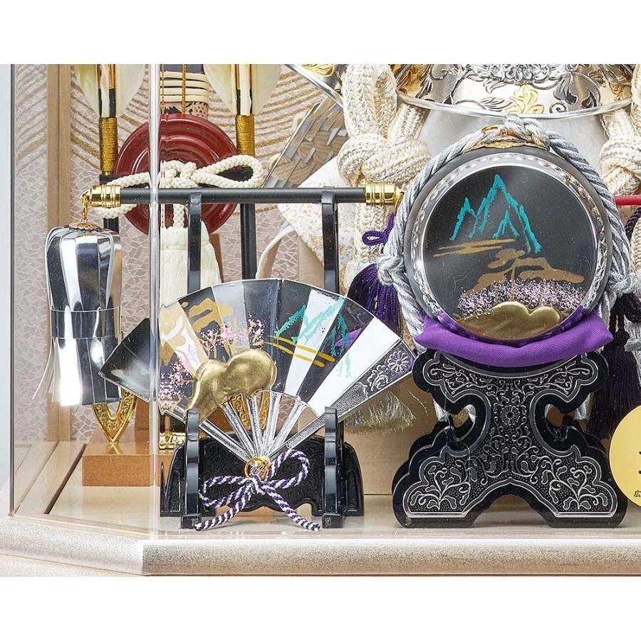 五月人形 コンパクト ケース入り 伊達 兜 5月人形 兜飾り ケース飾り