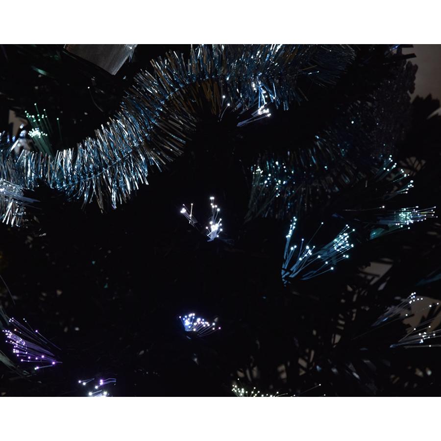 クリスマス クリスマスツリー 飾り ファイバーツリー ブラック