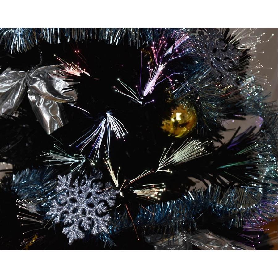 210cmブラックファイバーツリー Nakajo's Christmas クリスマスツリー販売 ブラックフォレストツリー