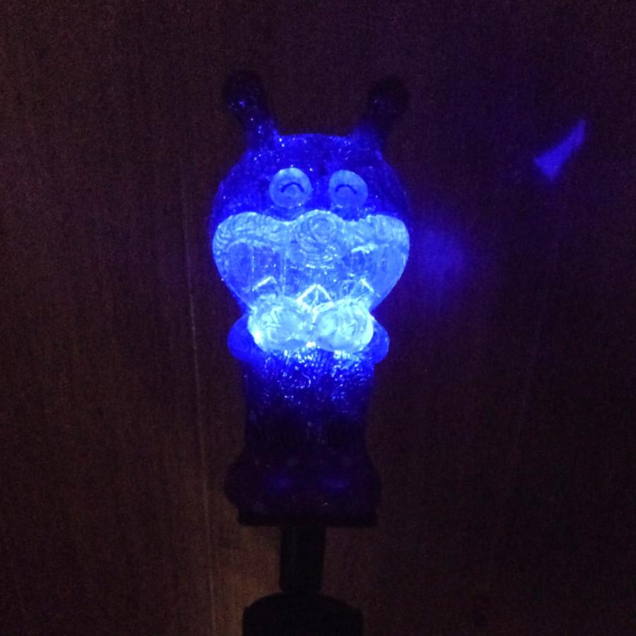 クリスマス 飾り アンパンマン ガーデンソーラーライトミニば