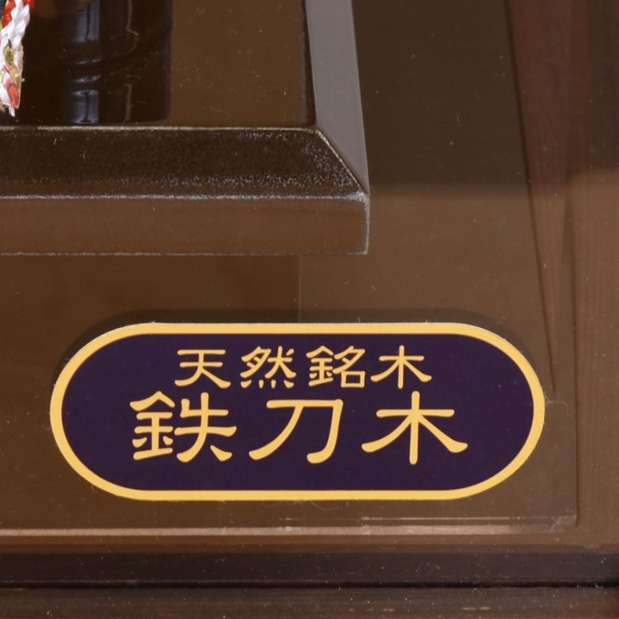 破魔弓 お祝い 破魔矢 初正月飾 18号 鉄刀木 勇輝 ケース飾り