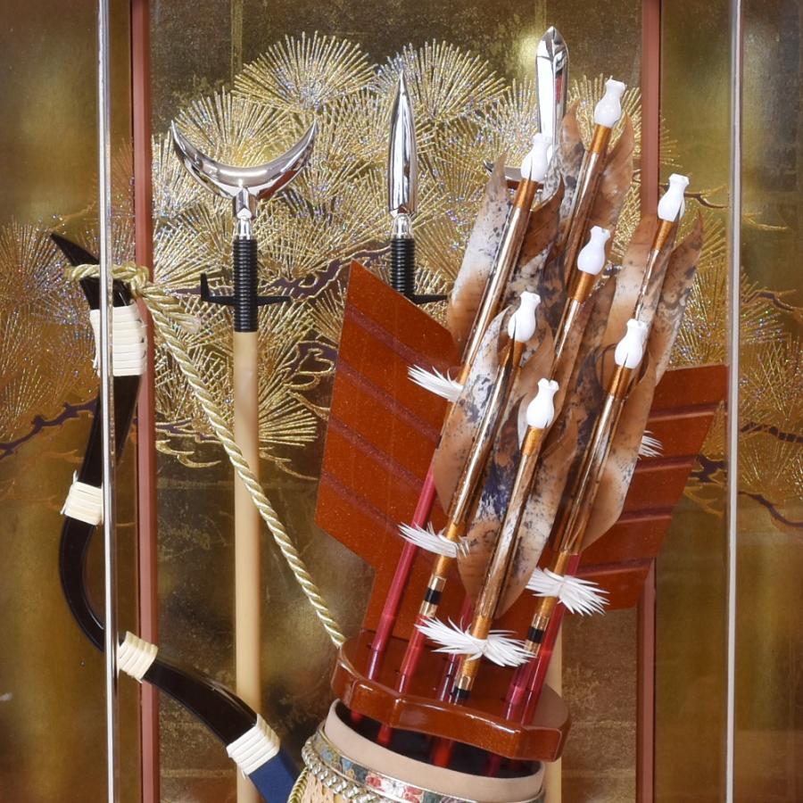 破魔弓 コンパクト 破魔矢 お祝い 初正月飾り ケース飾り 18号 天弓 木目 アクリルケース モダン コンパクト おしゃれ インテリア 2025_3
