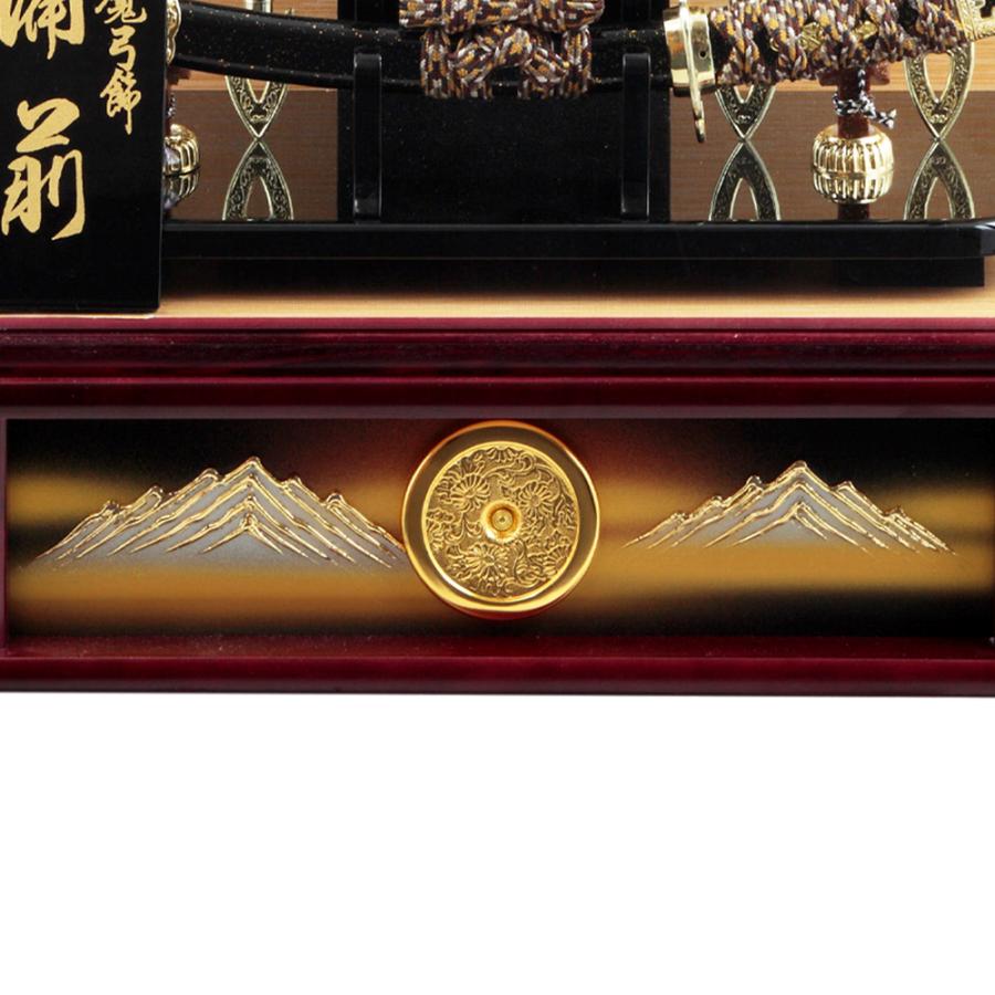 久月 破魔弓 破魔矢 コンパクト 26号 備前c モダン 正月飾り ケース