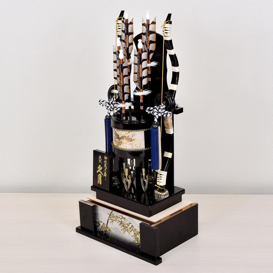 久月 破魔弓 コンパクト マンション ミニ おしゃれ 破魔矢 初正月 18号