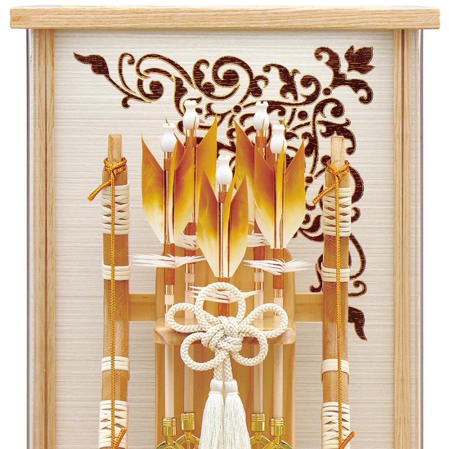 破魔矢、caseいり 破魔弓 おしゃれ お祝い 8号 ケース飾り 選べるタイプ 破魔矢