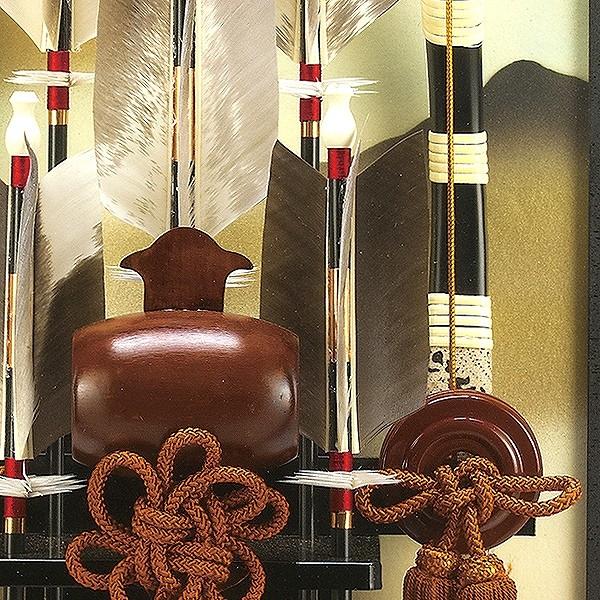 五月人形 破魔弓 22号 常陸 兜付 初正月飾り 破魔矢 お祝い