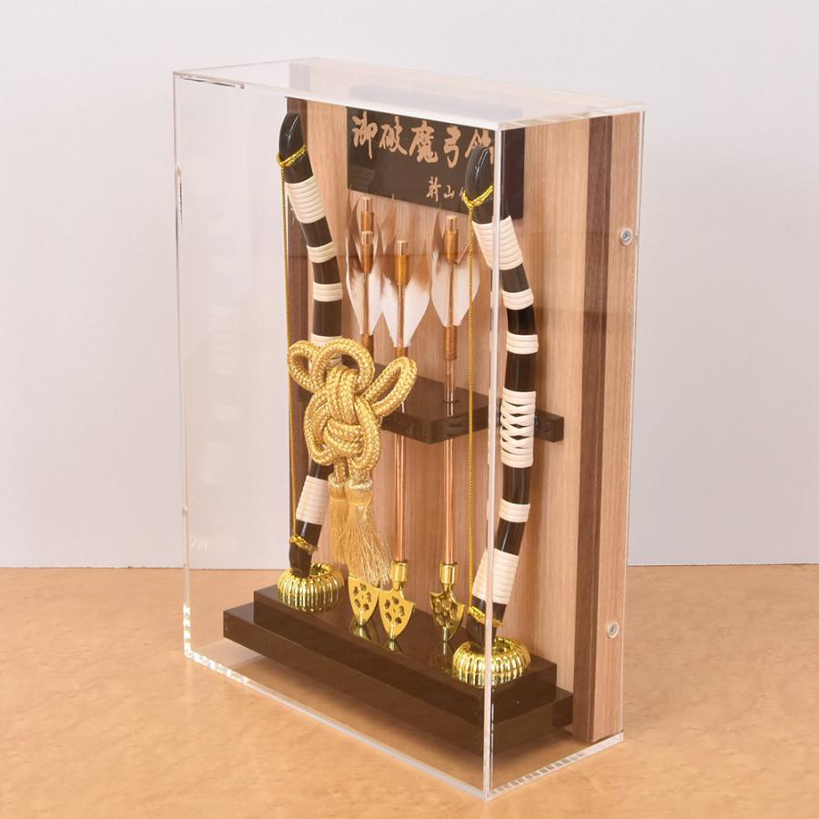 破魔弓 壁掛け アクリル ナチュラル ケース飾り 初正月飾り 破魔弓 壁掛け アクリル ナチュラル ケース飾り 初正月飾り
