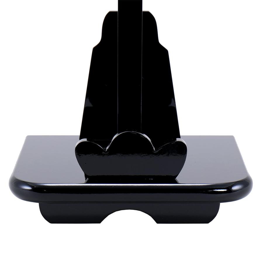 羽子板 飾り台 お祝い 10号 黒塗飾台 黒 おしゃれ かわいい 可愛い