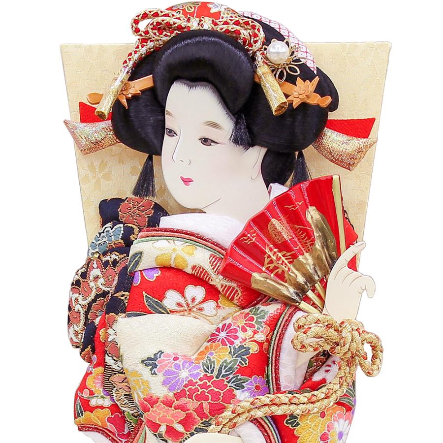 羽子板 単品 お祝い 13号 夢さくら 道成寺 赤 紫 おしゃれ かわいい