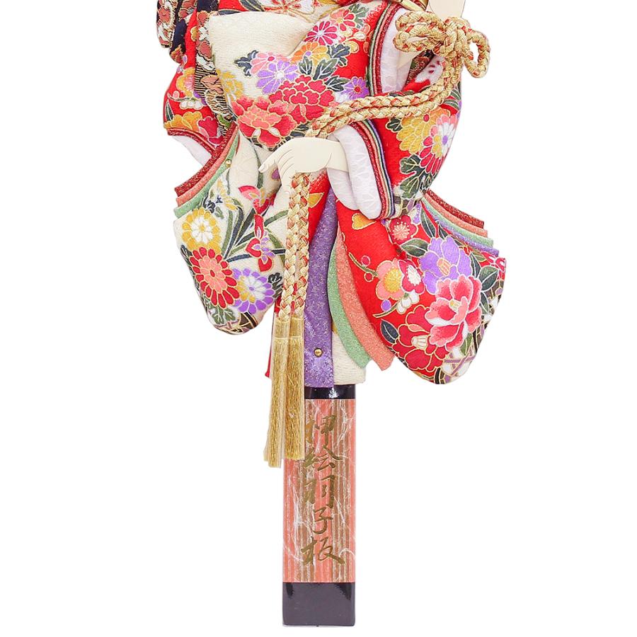 羽子板 単品 お祝い 13号 夢さくら 道成寺 赤 紫 おしゃれ かわいい