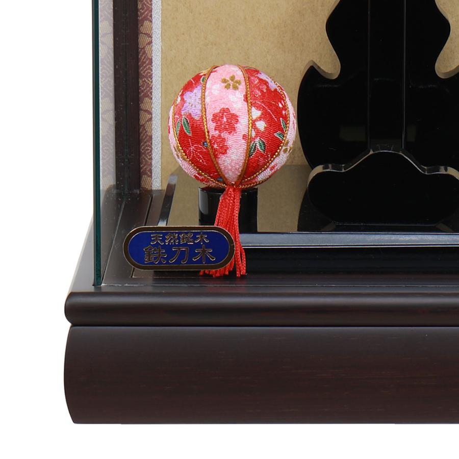 羽子板ケース 単品 お祝い 10号 虹 板なしケース パノラマ かぶせ 鉄刀