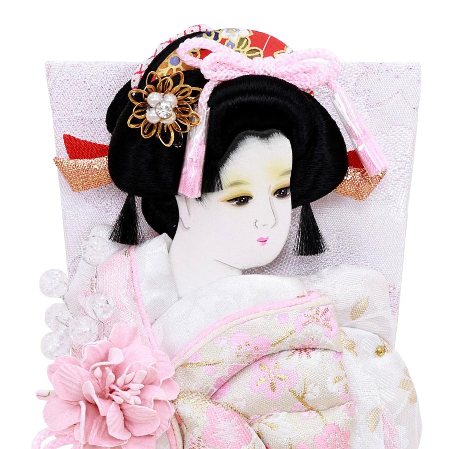 羽子板 単品 コンパクト かわいい おしゃれ 8号 (高さ約26cm) 初正月
