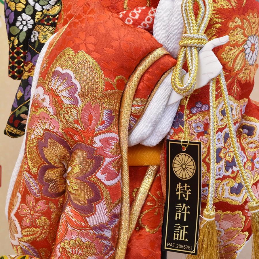 羽子板 初正月 羽子板飾り 13号 赤赤 ケース飾り コンパクト