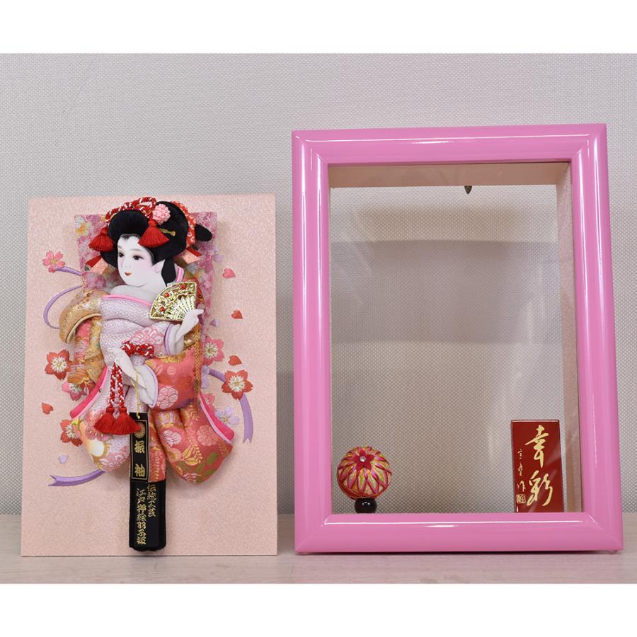 羽子板 お祝い ミニ 押絵羽子 選べる デザイン ガラス ケース飾り 横26