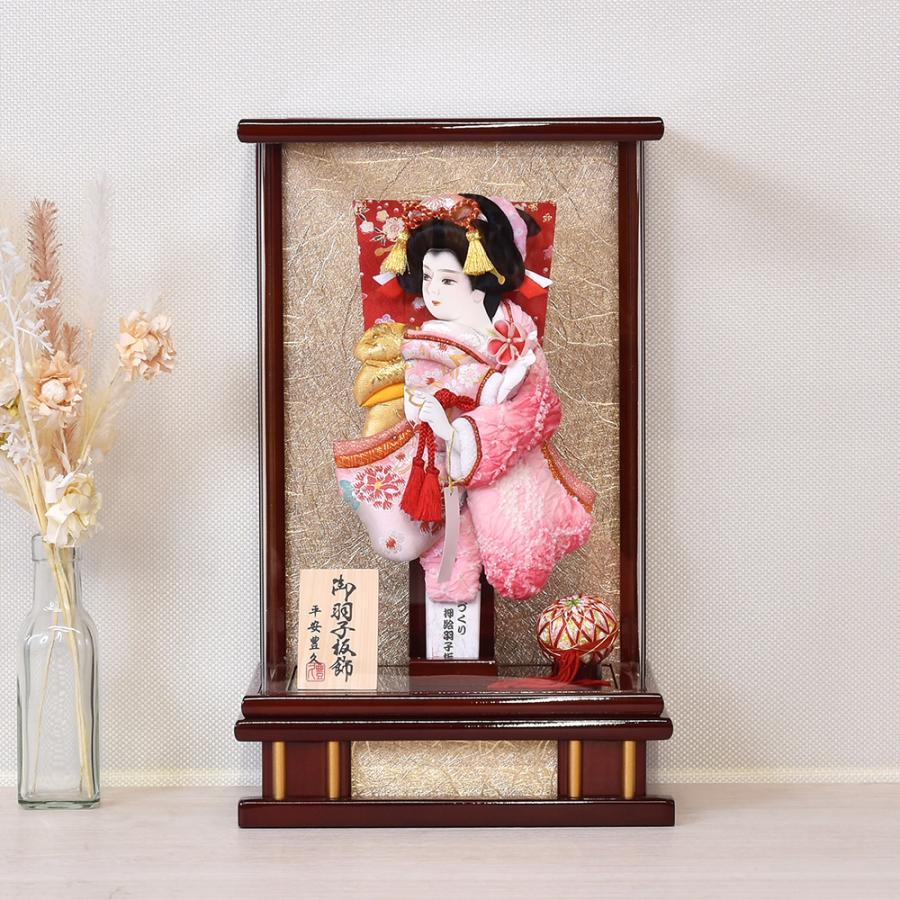 羽子板立台付き！ 押絵羽子板 正絹 手づくり お正月 飾り 日本情緒 良き日本 楽天市場】送料無料 初正月 正月飾り 初孫 羽子板飾り金襴押絵羽子板