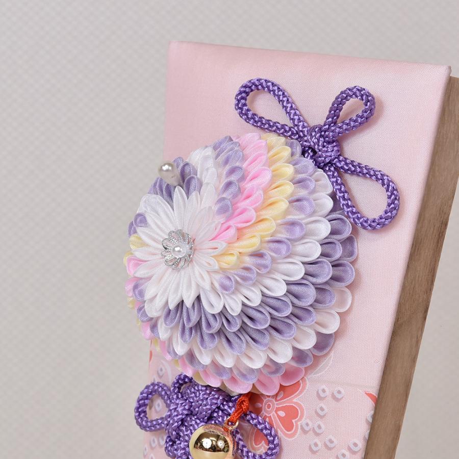 羽子板 コンパクト ミニ 初正月 8号 羽子板飾り つまみ細工 名工 摩耶