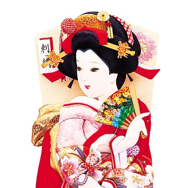 羽子板 初正月 羽子板飾り 板立て飾り 15号 ケースなし : 雛人形-五月