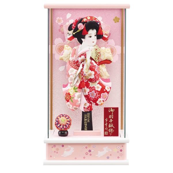羽子板 コンパクト ピンク おしゃれ 初正月飾り 羽子板飾り ケース入り 10号 モダン matu19 4 matu17 4 雛人形 五月人形 販売 通販の陣屋 通販 Yahoo ショッピング