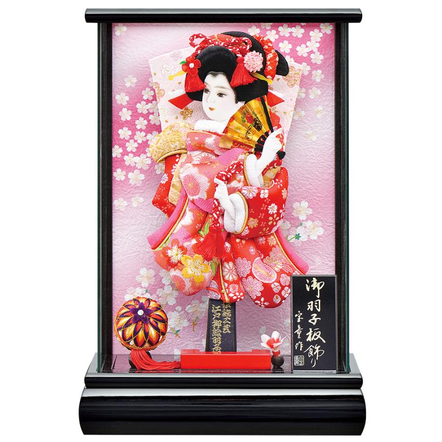 【値下げ・名盤】 羽子板 お祝い おしゃれ 初正月 コンパクト ミニ 9号 薄型 パノラマ (黒) ガラスケース (ケースバック金彩スワロフスキー付き) 初正月飾り 2024 a2matu24-40 【3310359785】(17204円)