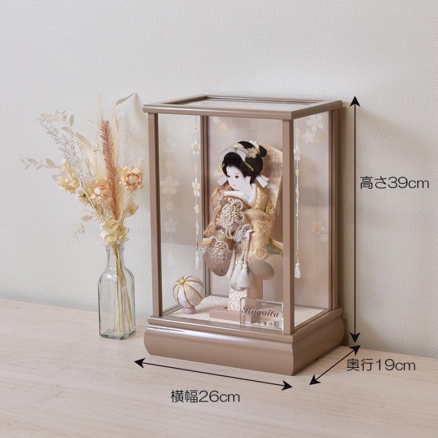 羽子板 コンパクト ミニ ベージュ くすみ お祝い ミニサイズ