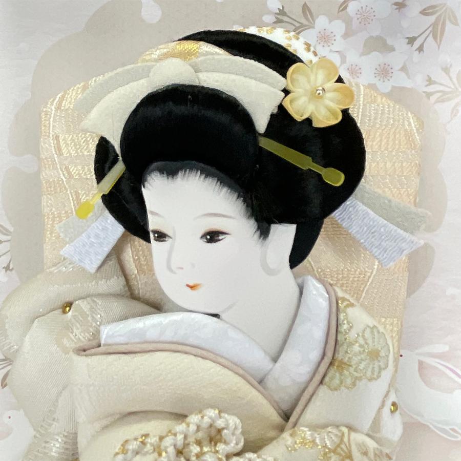 羽子板 コンパクト ミニ ベージュ くすみ お祝い ミニサイズ おしゃれ