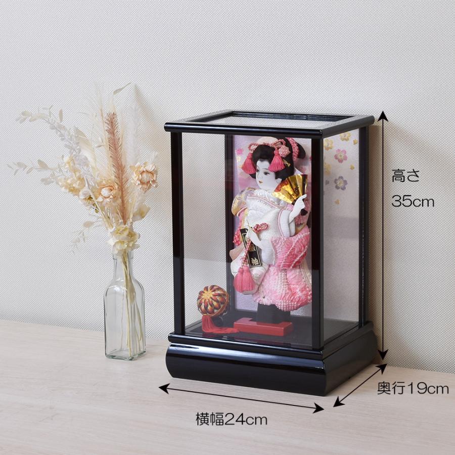 羽子板ガラスケース８号・コンパクトサイズ　間口約２４×奥行約１８×高さ約４０㎝ 羽子板ガラスケース8号・コンパクトサイズ 間口約24×奥行約18×高
