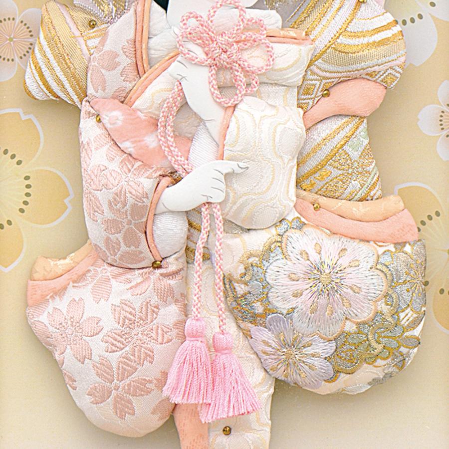 羽子板 お祝いミニ おしゃれ 手作り コンパクト 初正月 凛 無垢 9号