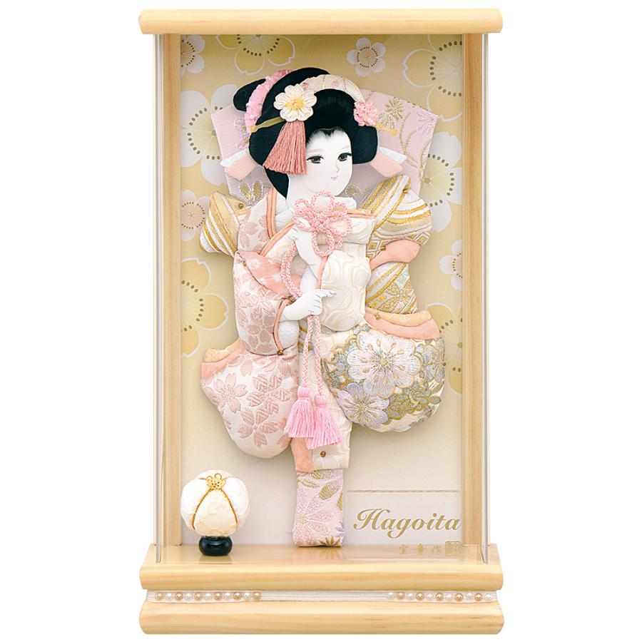 羽子板 お祝いミニ おしゃれ 手作り コンパクト 初正月 凛 無垢