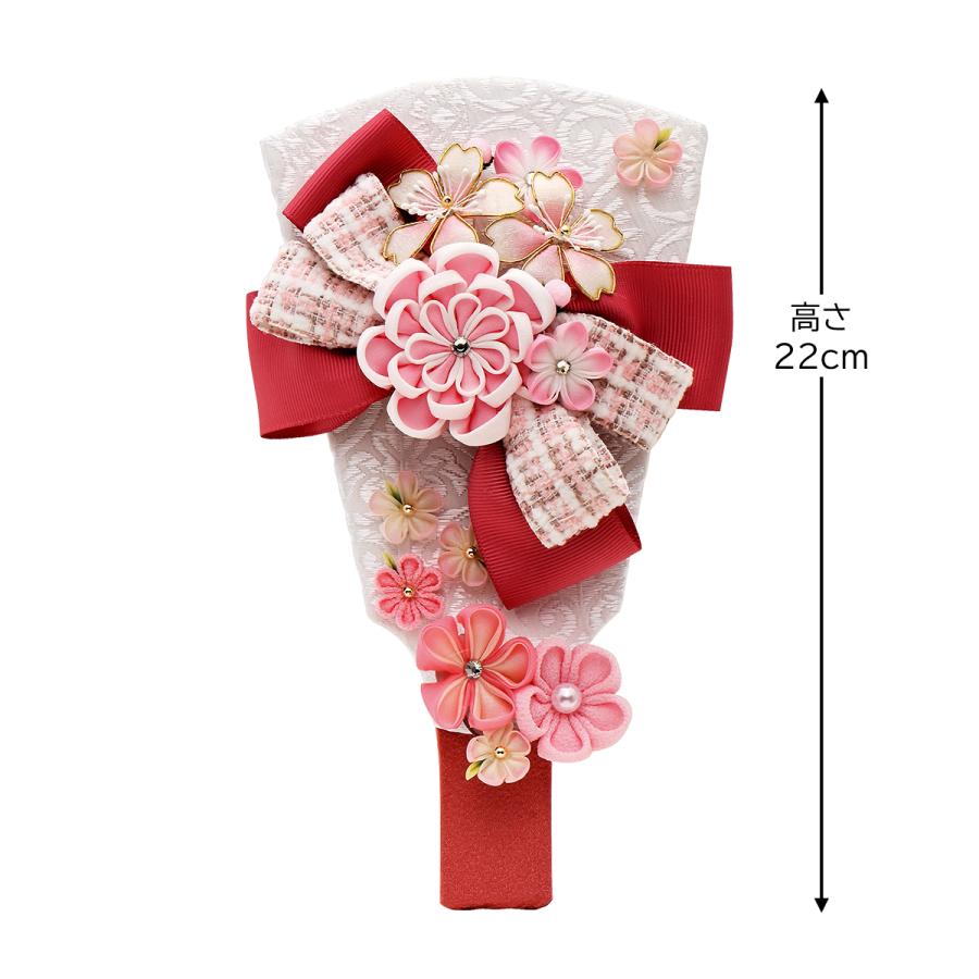 羽子板 単品 コンパクト かわいい おしゃれ 7号 (高さ約21cm) カンザシ