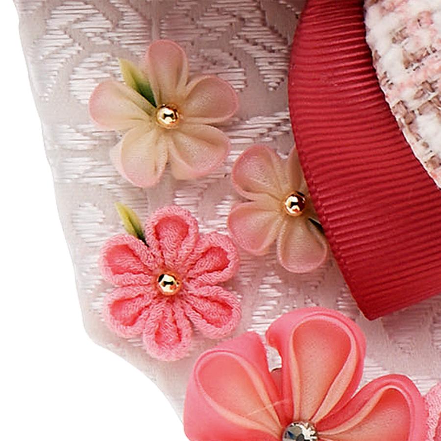 羽子板 単品 コンパクト かわいい おしゃれ 7号 (高さ約21cm) カンザシ