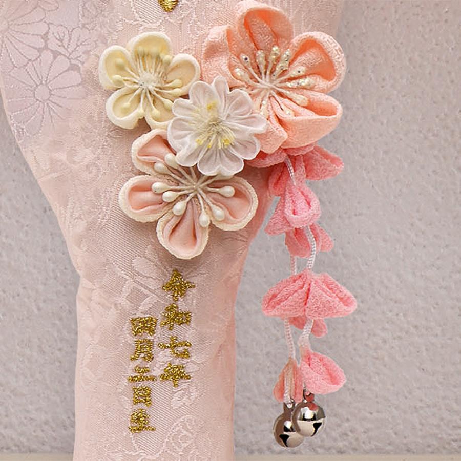 羽子板 お祝い 7号 (高さ約32cm) 美鈴 ケース飾り 名前入れ アクリル