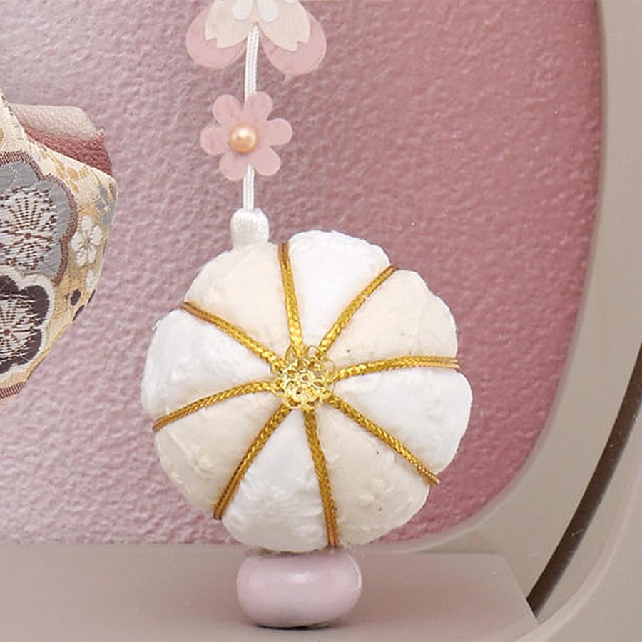 羽子板 お祝い 7号 (高さ約32cm) 美鈴 ケース飾り アクリル 木目