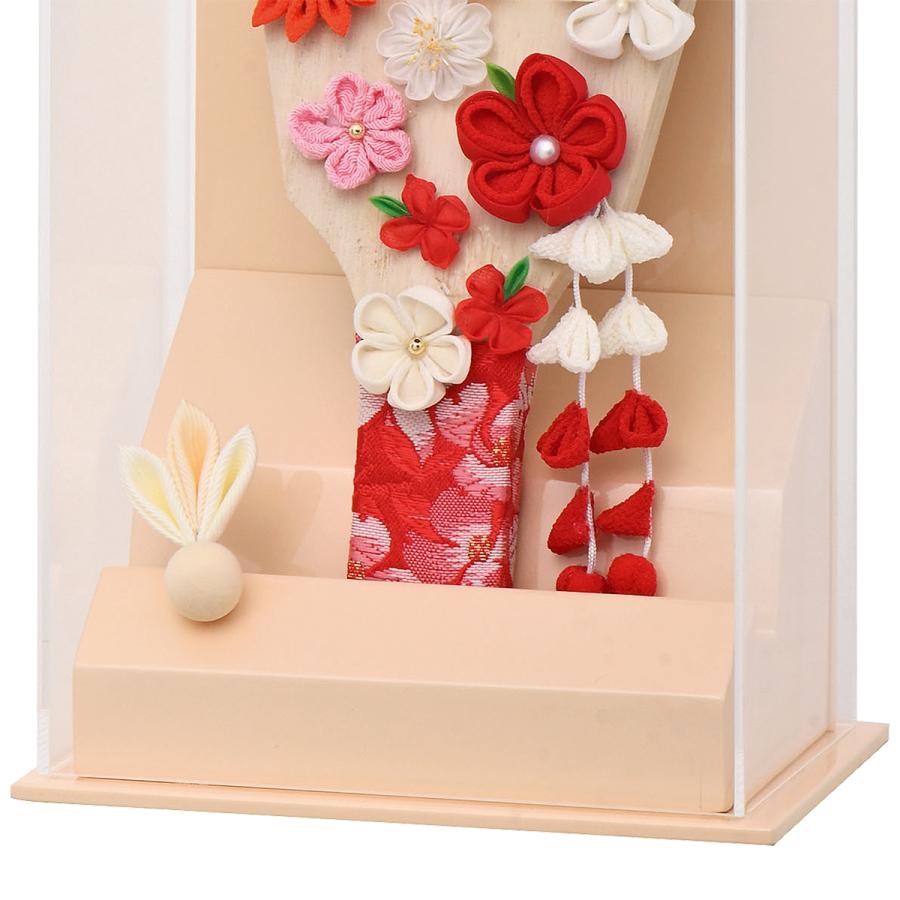 羽子板 お祝い 7号 (高さ約28cm) あやか ケース飾り アクリル 木目