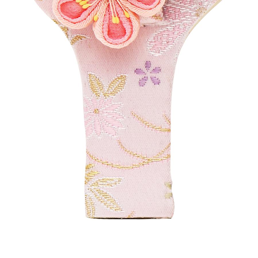 羽子板 単品 コンパクト かわいい おしゃれ 7号 (高さ約21cm) カンザシ
