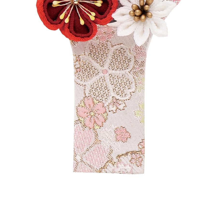 羽子板 単品 コンパクト かわいい おしゃれ 7号 (高さ約21cm) カンザシ